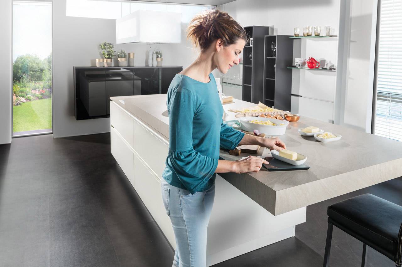 Soehnle KWD Page Comfort 100 Digital kitchen scales Weight range=5 kg Grey 210 x 160 x 18-7