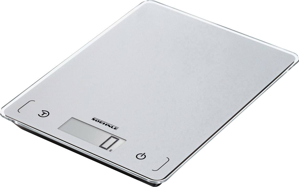 Soehnle KWD Page Comfort 100 Digital kitchen scales Weight range=5 kg Grey 210 x 160 x 18-1