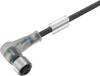 Weidmüller 1332221000 Sensor/actuator cable M12 Socket, right angle 10.00 m No. of pins (RJ): 4 1 pc(s)