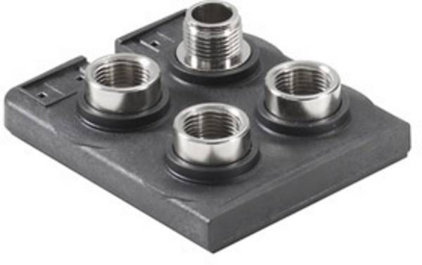 Weidmüller SAI GHDE 4M12 1S3B 1246560000 Accessories Enclosure (empty) 25 pc(s)