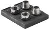 Weidmüller SAI GHDE 4M12 2S2B 1246570000 Accessories Enclosure (empty) 25 pc(s)