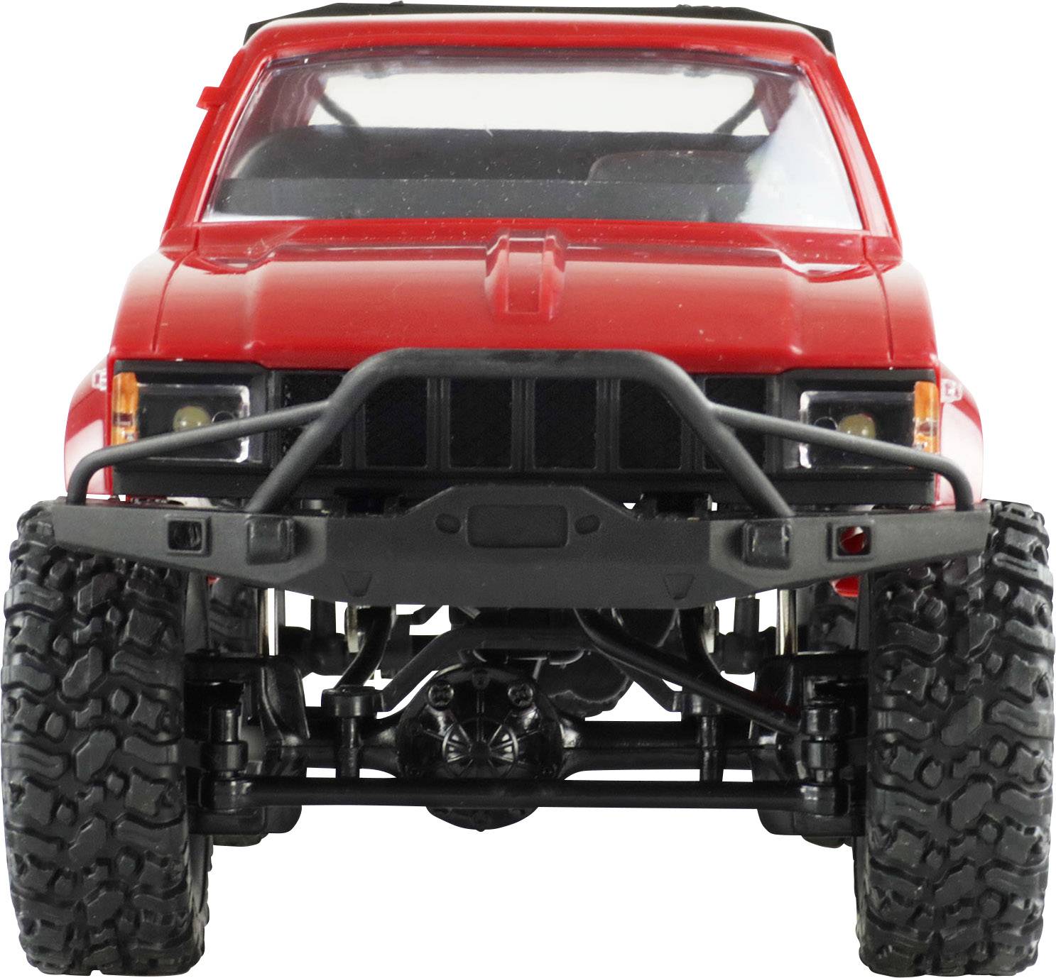 Amewi Pick-Up Truck Red Brushed 1:16 RC model car Electric ATV 4WD RtR 2,4 GHz Incl. battery and charging cable-2