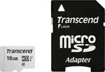 Transcen MICRO SDHC CARD 16GB Premium 300 S