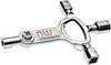 NWS 2005-10-SB Universal key Multi-purpose wrench Zinc (die-cast) 1 pc(s)