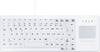 Active Key AK-C4400F Medical Key USB Antibacterial keyboard German, QWERTZ White Built-in touchpad, Sealed silicone cover, Suitable for DGHM/VAH sanitizing