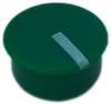 PSP C100-10 Cover Green, White Suitable for 10 mm rotary knob 1 pc(s)