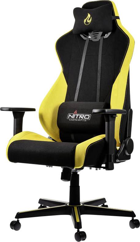 Nitro Concepts S300 Astral Yellow Gaming chair Black, Yellow | Conrad.com