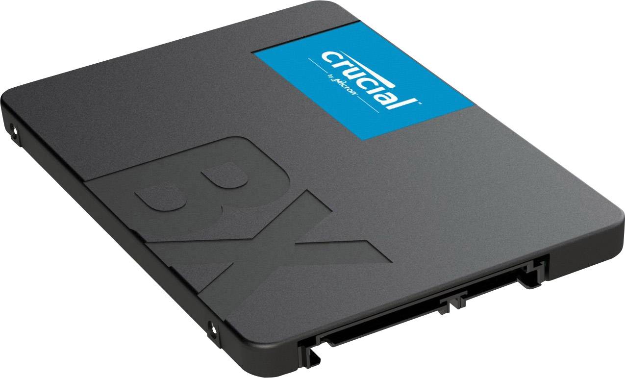 Crucial 1 TB 2.5" (6.35 cm) internal SSD SATA 6 Gbps Retail CT1000BX500SSD1