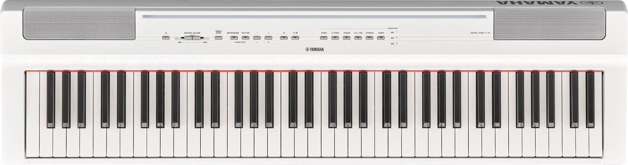 Yamaha P 121wh Electric Piano White Incl Psu Conrad Com