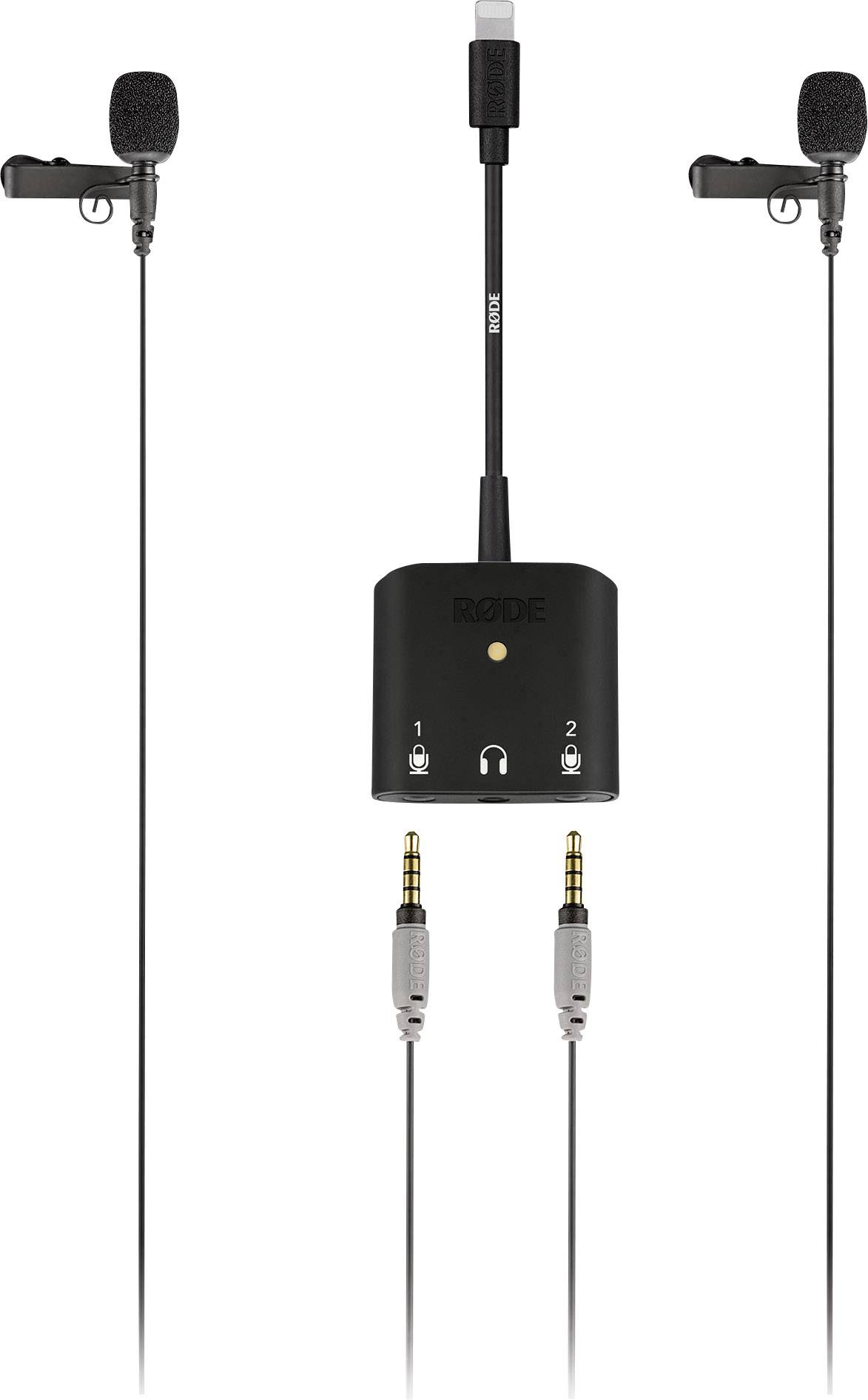 RODE Microphones SC6L-KIT Clip Mobile phone microphone Transfer type:Corded incl. bag