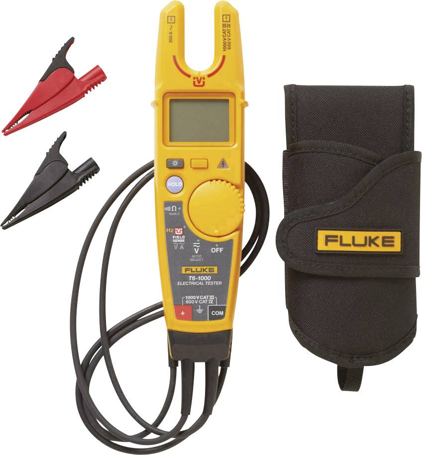 Fluke T6-1000 KIT Handheld multimeter, Clamp meter Digital CAT III 1000 ...