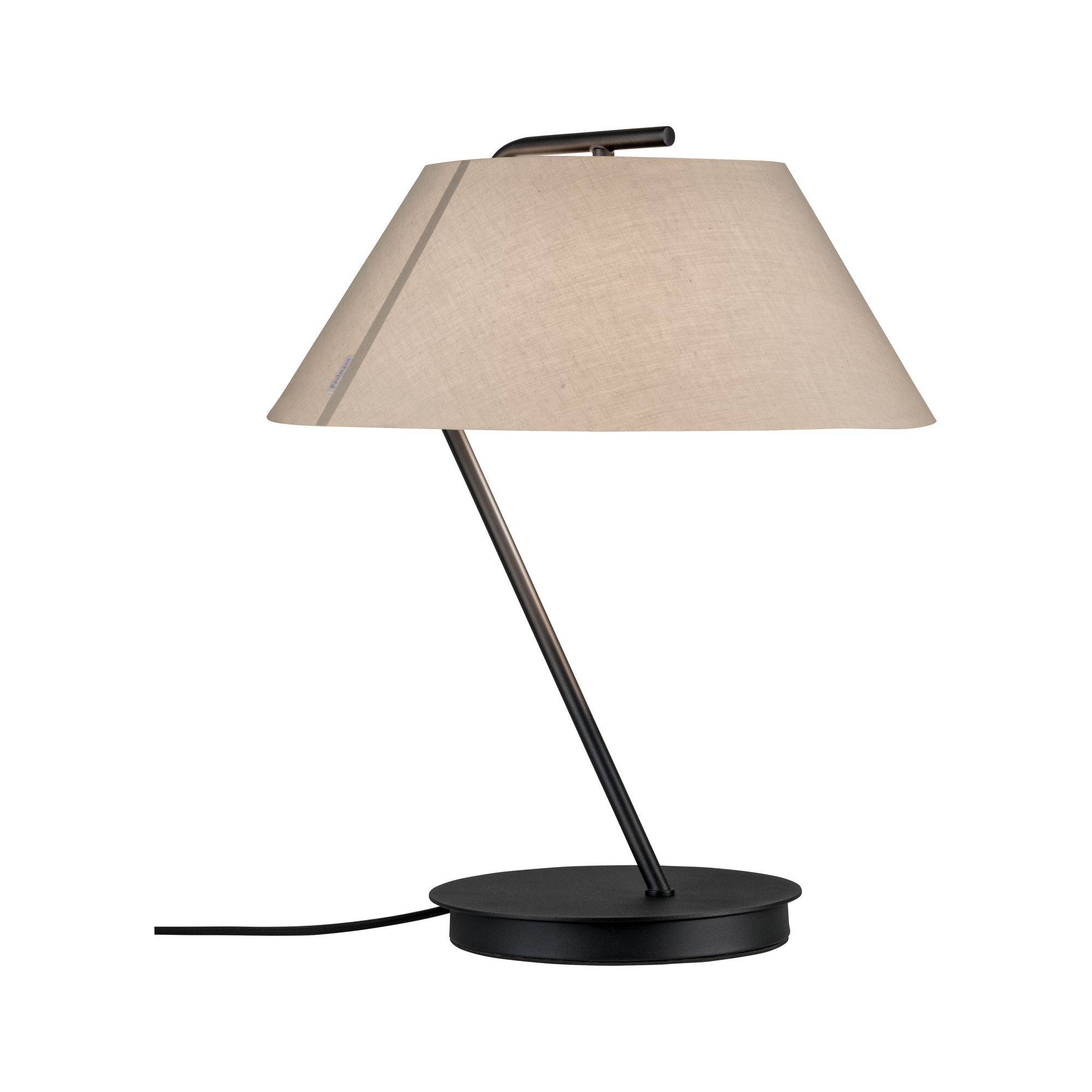Paulmann Neordic Narve 79723 Desk lamp LED (monochrome) E-27 60 W Beige, Black