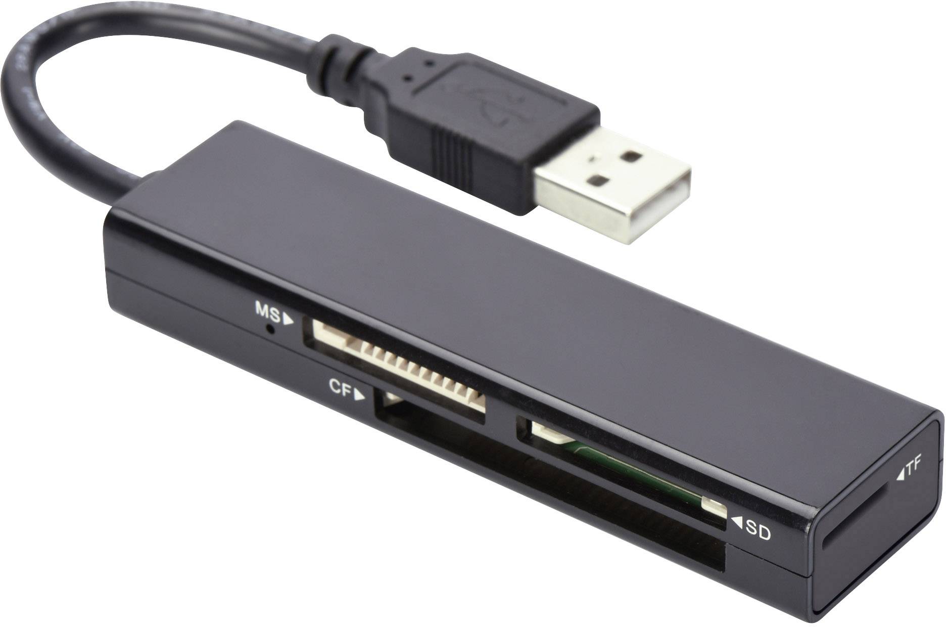 ednet 85241 External card USB 2.0 Black | Conrad.com