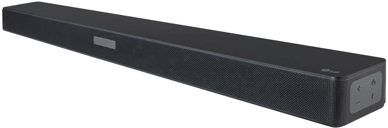 LG Electronics SK5 Soundbar Black High-res audio, incl. cordless subwoofer, USB-4