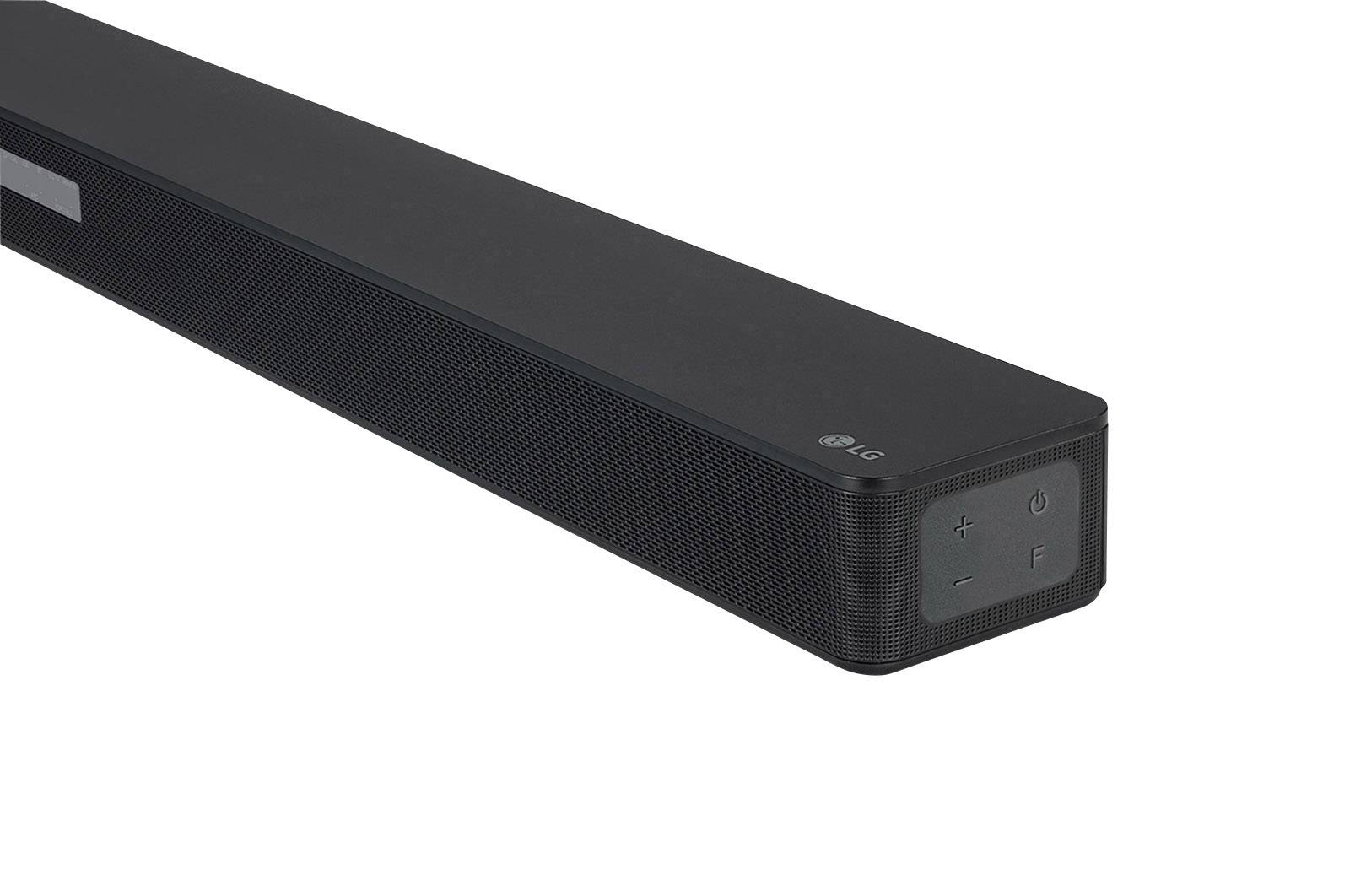 LG Electronics SK5 Soundbar Black High-res audio, incl. cordless subwoofer, USB-5