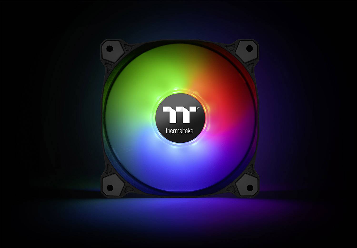 Thermaltake Pure Plus RGB 12 TT Premium Edition 3 Pack PC fan Black, RGB (W x H x D) 120 x 120 x 25 mm incl. LED lightin-8