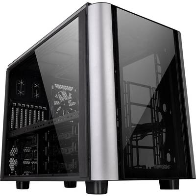 Thermaltake Level 20XT Full tower PC casing Black Built-in fan, LC compatibility, Dust filter, Window