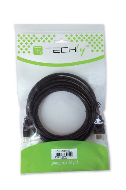 TECHly HDMI / DVI Cable HDMI-A plug 10.00 m Black ICOC-HDMI-D-100 HDMI cable-1