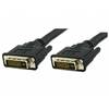 TECHly DVI Cable USB-C® plug 1.80 m Black ICOC-DVI-8100 Shielded DVI cable