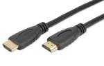 Techly HDMI cable High Speed with Ethernet, black, 0.50 m