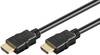 TECHly HDMI Cable RJ45 connector 5.00 m Black ICOC-HDMI-4-050 triple shielding Patch cable