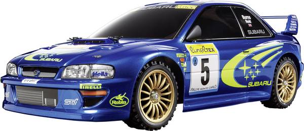 Tamiya TT-02 Subaru Impreza Monte Carlo 1999 Brushed 1:10 RC model car Electric Road version 4WD Kit