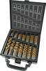 Brüder Mannesmann M54399 HSS Metal twist drill bit set 99-piece 1 mm, 1.5 mm, 2 mm, 2.5 mm, 3 mm, 3.5 mm, 4 mm, 4.5 mm, 5 mm, 5.5 mm, 6 mm, 6.5 mm, 8 mm, 10 mm TiN Cylinder shank 1 Set
