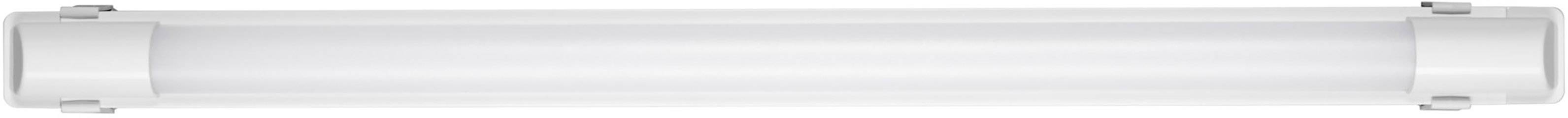 A elongated, cylindrical, white light tube used for illuminating rooms.