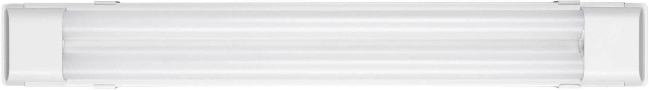 A white rectangular LED light, horizontally positioned, with a modern, slim design. Perfect for interior lighting.