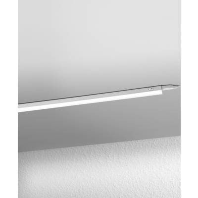 Ceiling light mounted on the room's ceiling in a narrow, elongated design.