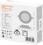 Recessed LED light slim round