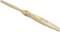 Wooden propeller with 'extron' imprint, suitable for model aircraft.