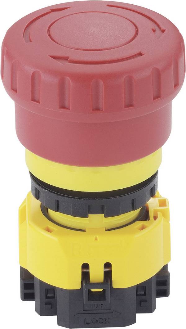 Idec XW1E-BV413R Kill switch  250 V AC 3 A 3 breakers, 1 maker IP65 (for control panel installation) 1 pc(s)