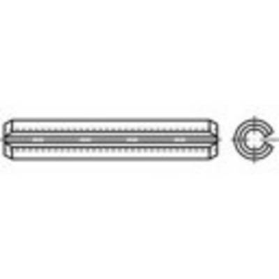 Schematic representation of a heat exchanger: side view on the left, cross-sectional view on the right.