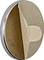A round button with a removable, sticky backing. Used for securely attaching objects to flat surfaces.