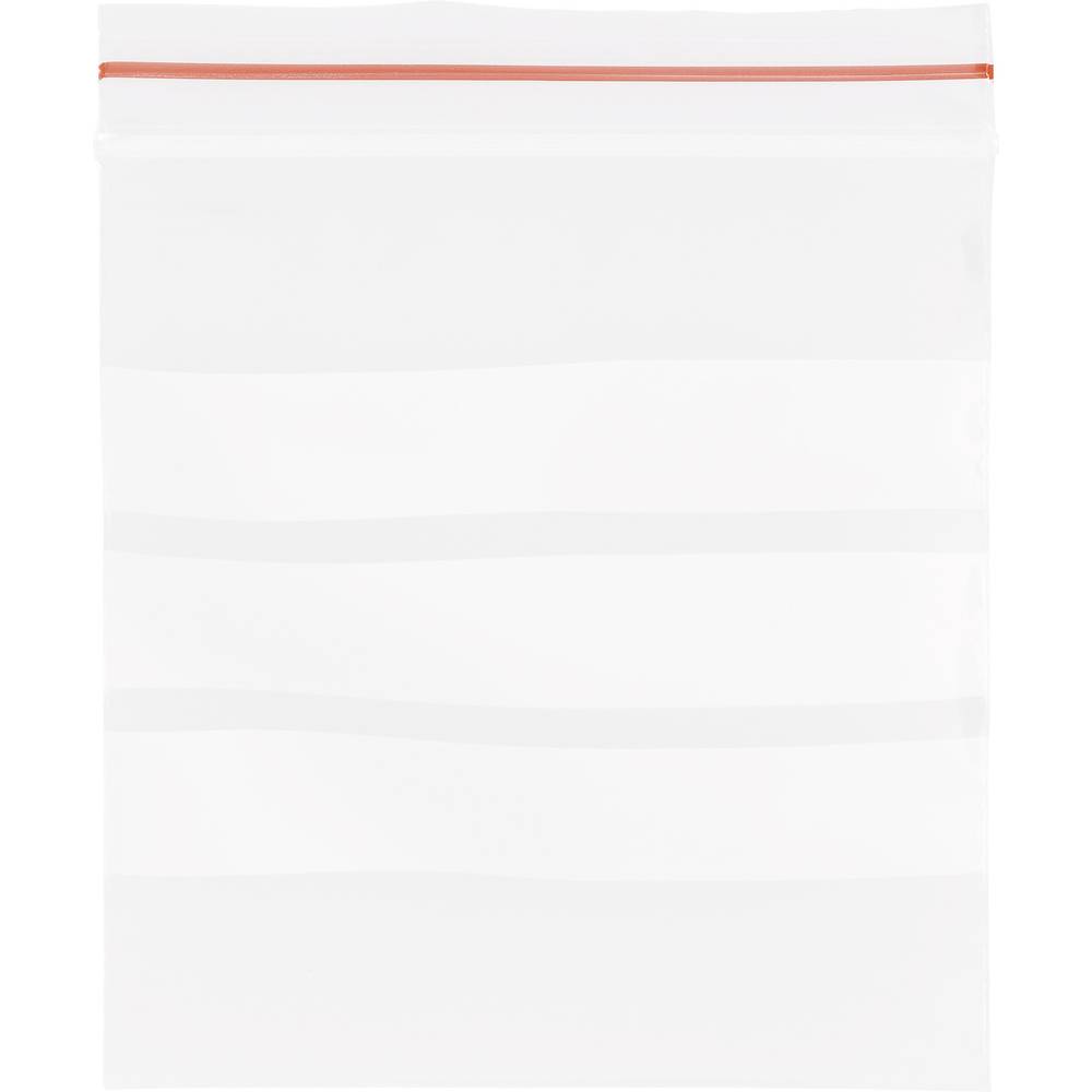 Grip seal bag with write-on panel (W x H) 80 mm x 120 mm Transparent Polyethylene (PE)
