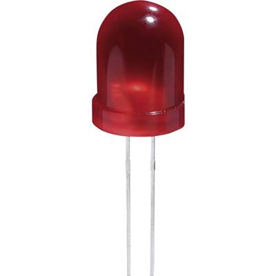 Kingbright JUMBO-LED ROT 8MM LED wired  Red Circular 8 mm 3 mcd 60 ° 20 mA 2 V 
