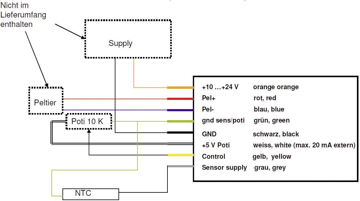 QuickCool QC-PC-C01C Thermoelectric regulator 12 V 10 A (L x W x H) 65 x 50 x 20 mm-1