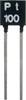 Yageo Nexensos 32209220 TO92 PT 1000 KL. B PT1000 Platinum temperature sensor -50 up to +150 °C 1000 Ω 3850 ppm/K TO-92 Radial lead
