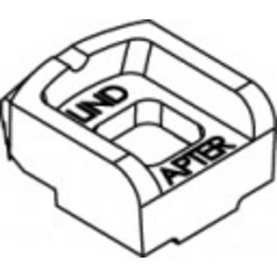 Technical drawing of a component with the words 'AND' and 'AFTER' printed on it.<br><br>Note: The translation preserves the original meaning and structure, using standard British English terminology for a technical document.