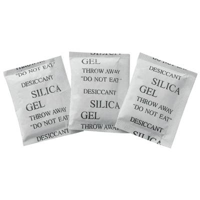 Silicagel Packs, 50 Stück x 5g, Trockenmittelbeutel Silikat Beutel,  Feuchtigkeitsabsorption in Silicagel Beutel, Trocknungsbeutel,  Trockenbeutel