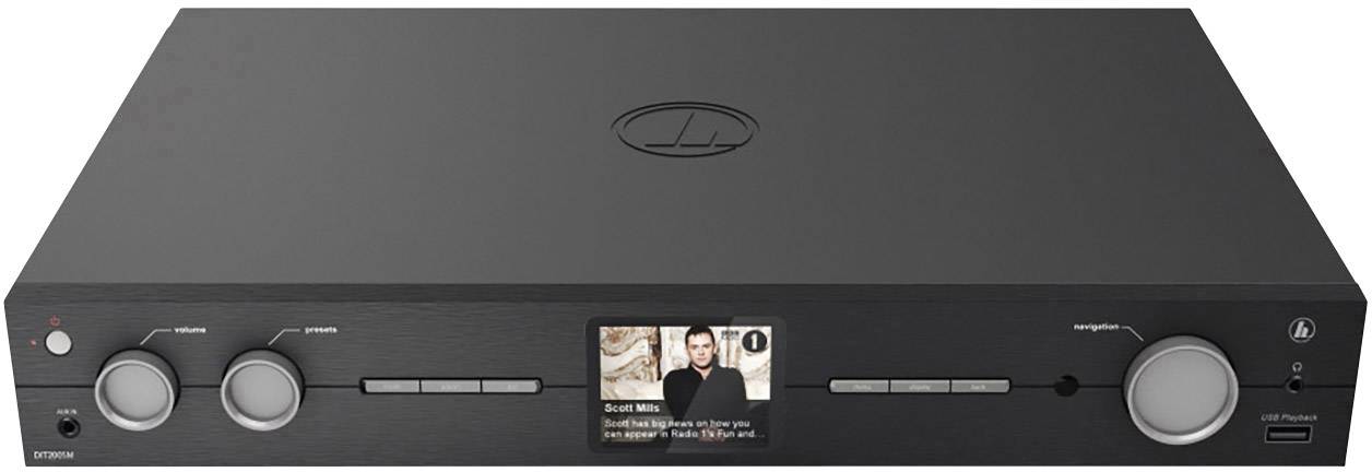 Hama DIT2005M Hi-Fi internet radio tuner Black DAB+, Wi-Fi