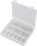 Empty-assortment box (variable compartments)