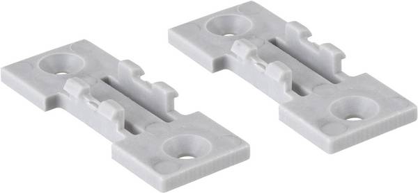 Barthelme 62399914 GARgano Halterungs-Set Wall bracket set Plastic (L x W x H) 34 x 15 x 5 mm 1 pc(s)