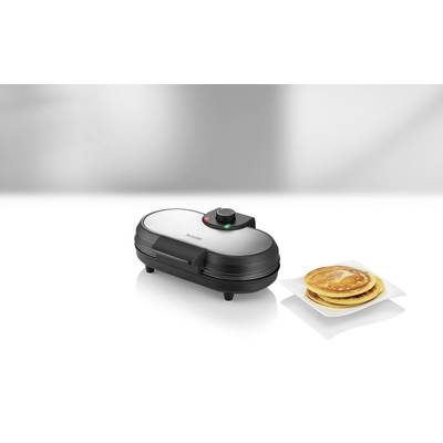 Unold Conrad Twin maker | Stainless pancake Buy Electronic steel Black, 48165