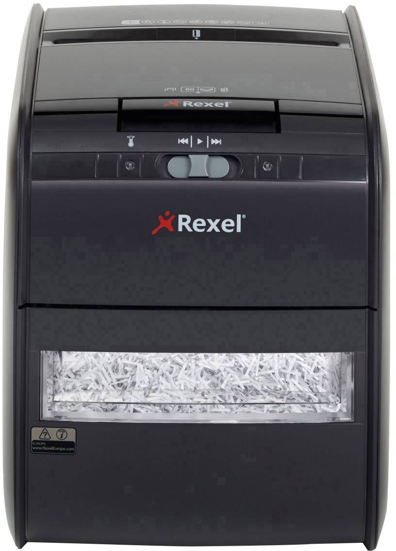 Auto+ 60X Document shredder Particle cut 4 x 45 mm 15 l pages (max.): Safety level (document shredder) 3 | Conrad.com