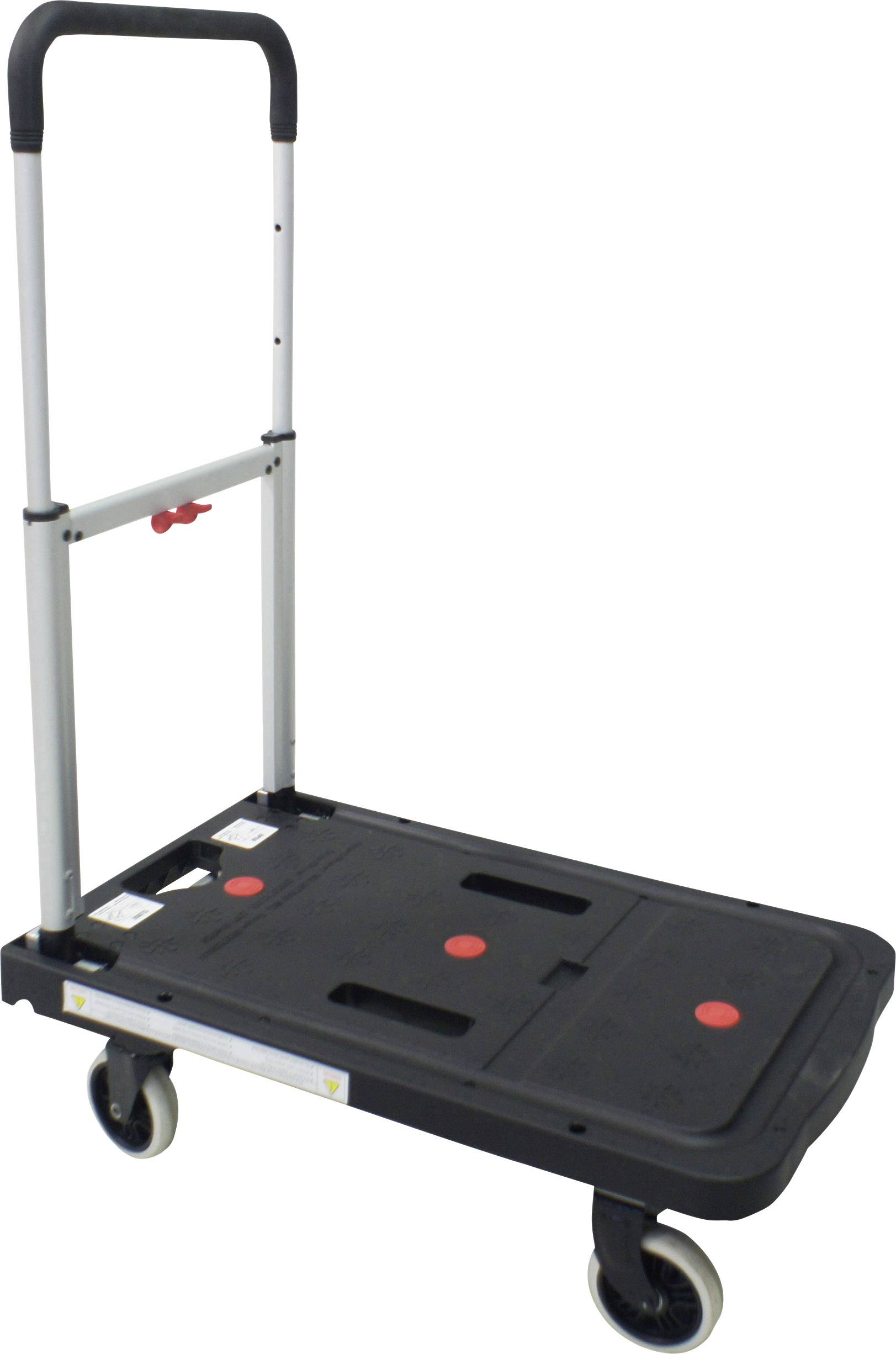VISO RMP 600 Flatbed trolley folding Aluminium, Plastic Load capacity (max.): 130 kg-0