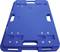 Blue plastic platform with integrated handles, suitable for loads up to 150 kg.