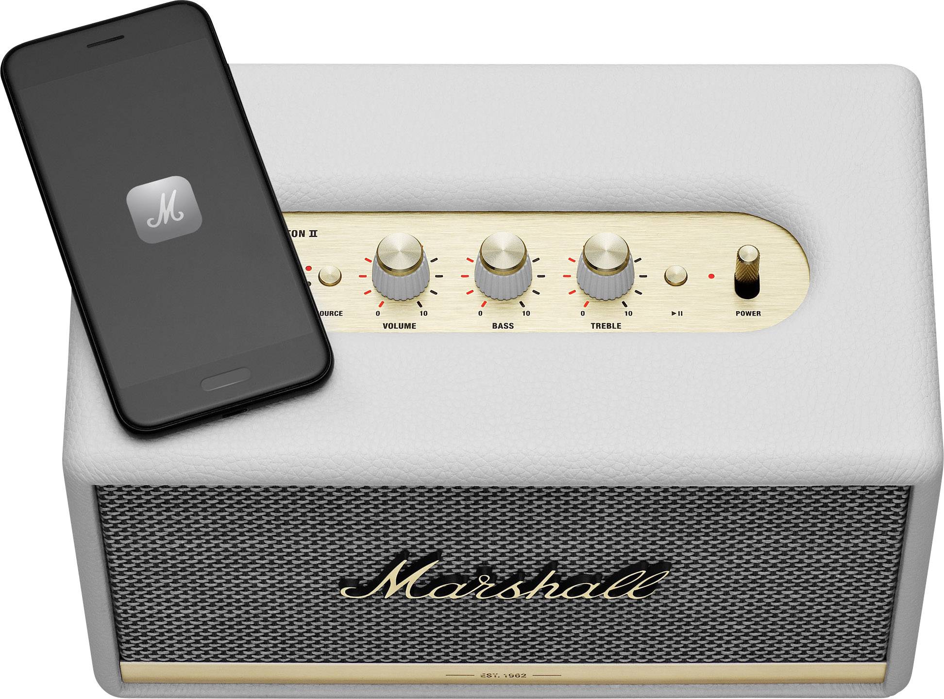 Marshall Acton BT II Bluetooth speaker Aux White