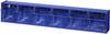 Allit 464440 Box organiser VarioPlus ProFlip 6 (W x H x D) 600 x 115 x 95 mm Blue, Transparent 1 pc(s)